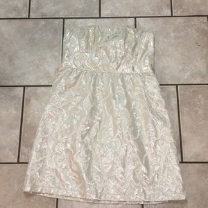 American eagle outfitters mini strapless dress